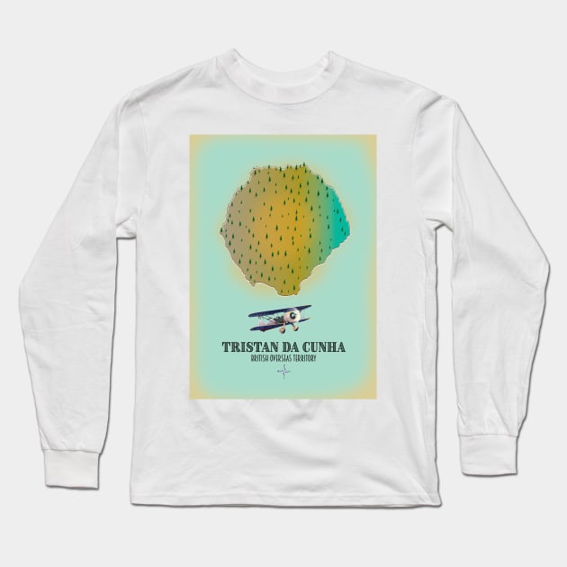 Tristan da Cunha Long Sleeve T-Shirt by nickemporium1